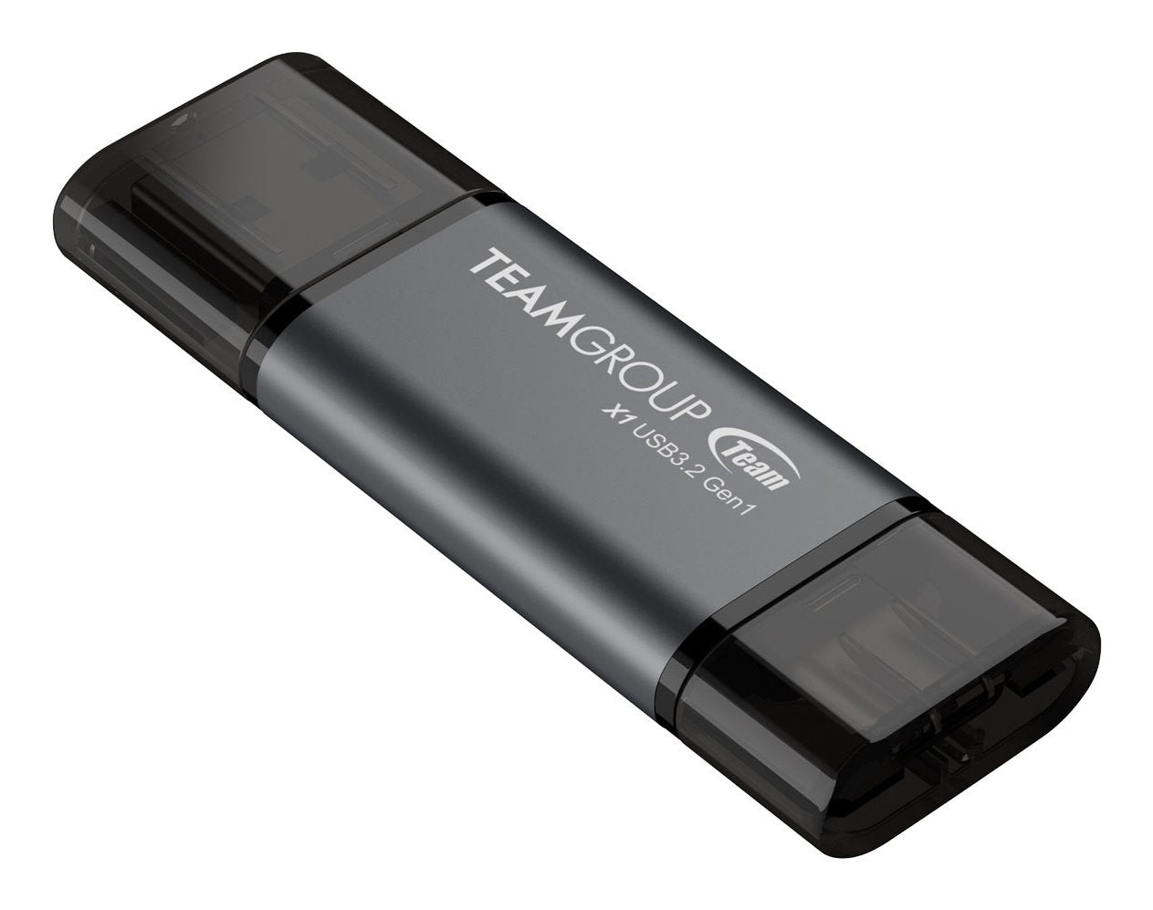 EAN 4711430803753 - Team Group X1 USB 3.2 Gen1 unidad flash USB 256 GB USB Type-A / USB Type-C 3.2 Gen 1 (3.1 Gen 1) Negro, G imagen 2