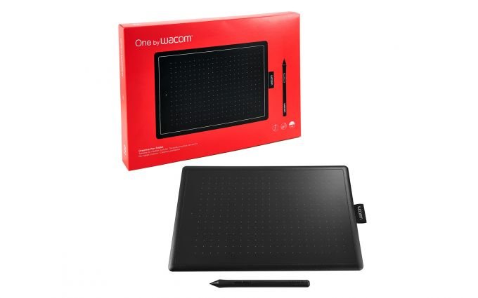 EAN 4949268621076 - Wacom One by Medium tableta digitalizadora Negro, Rojo 2540 líneas por pulgada 216 x 135 mm USB imagen 3