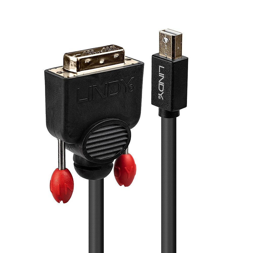 EAN 4002888419536 - Lindy 41953 adaptador de cable de vídeo 3 m Mini DisplayPort DVI-D Negro imagen 1