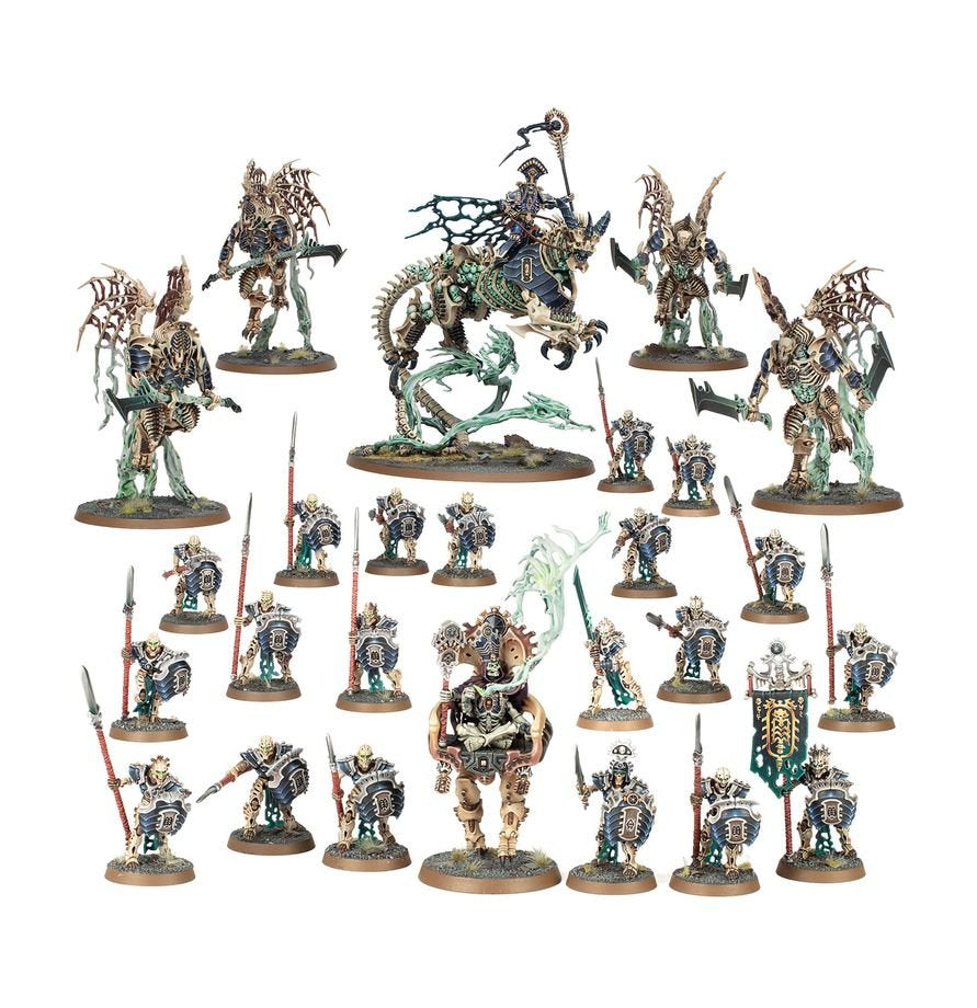 Warhammer Aos - Battleforce Ossiarch Bonereapers : Phalange De La Myriade Du Neant