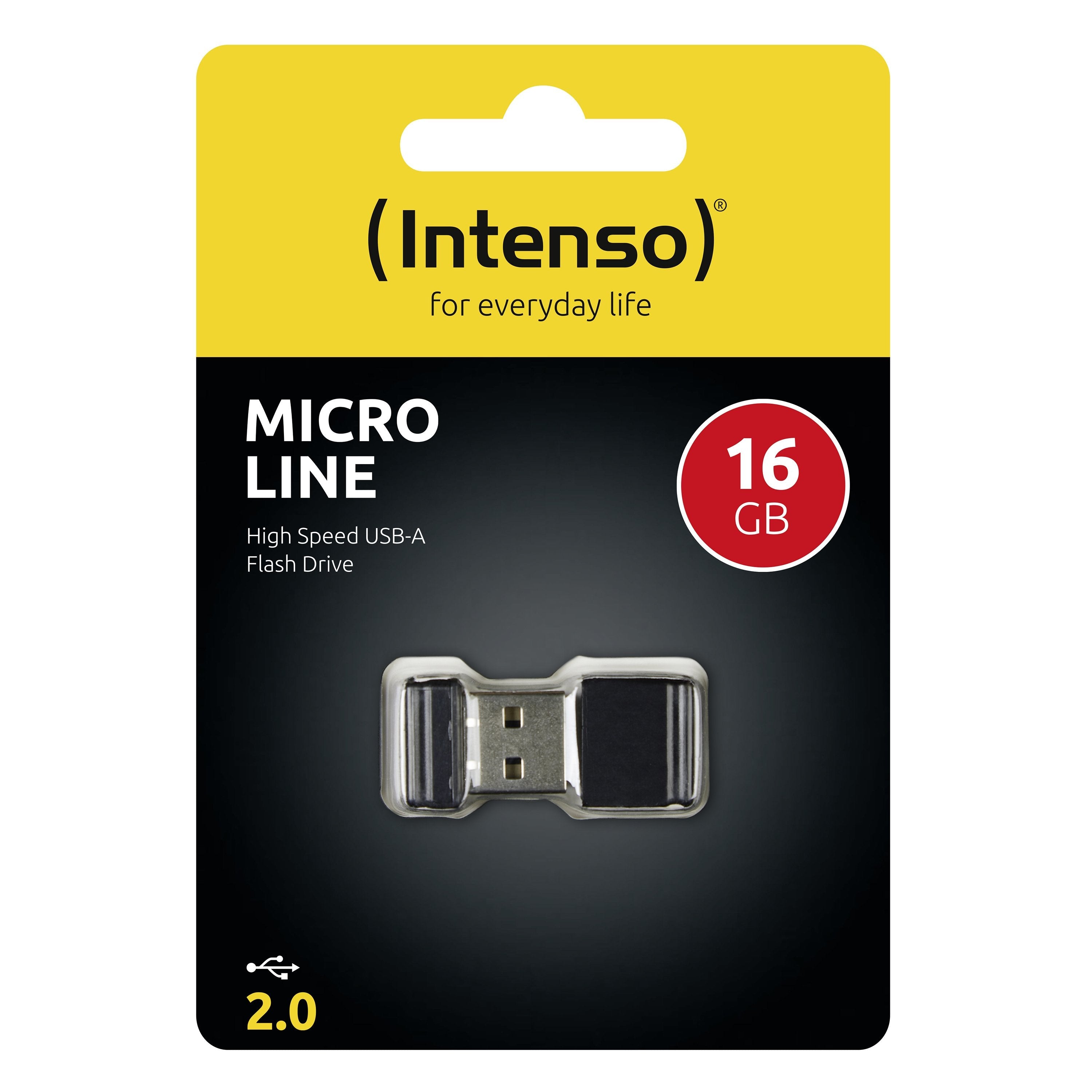 EAN 4034303013715 - Intenso Micro Line unidad flash USB 16 GB USB tipo A 2.0 Negro imagen 7
