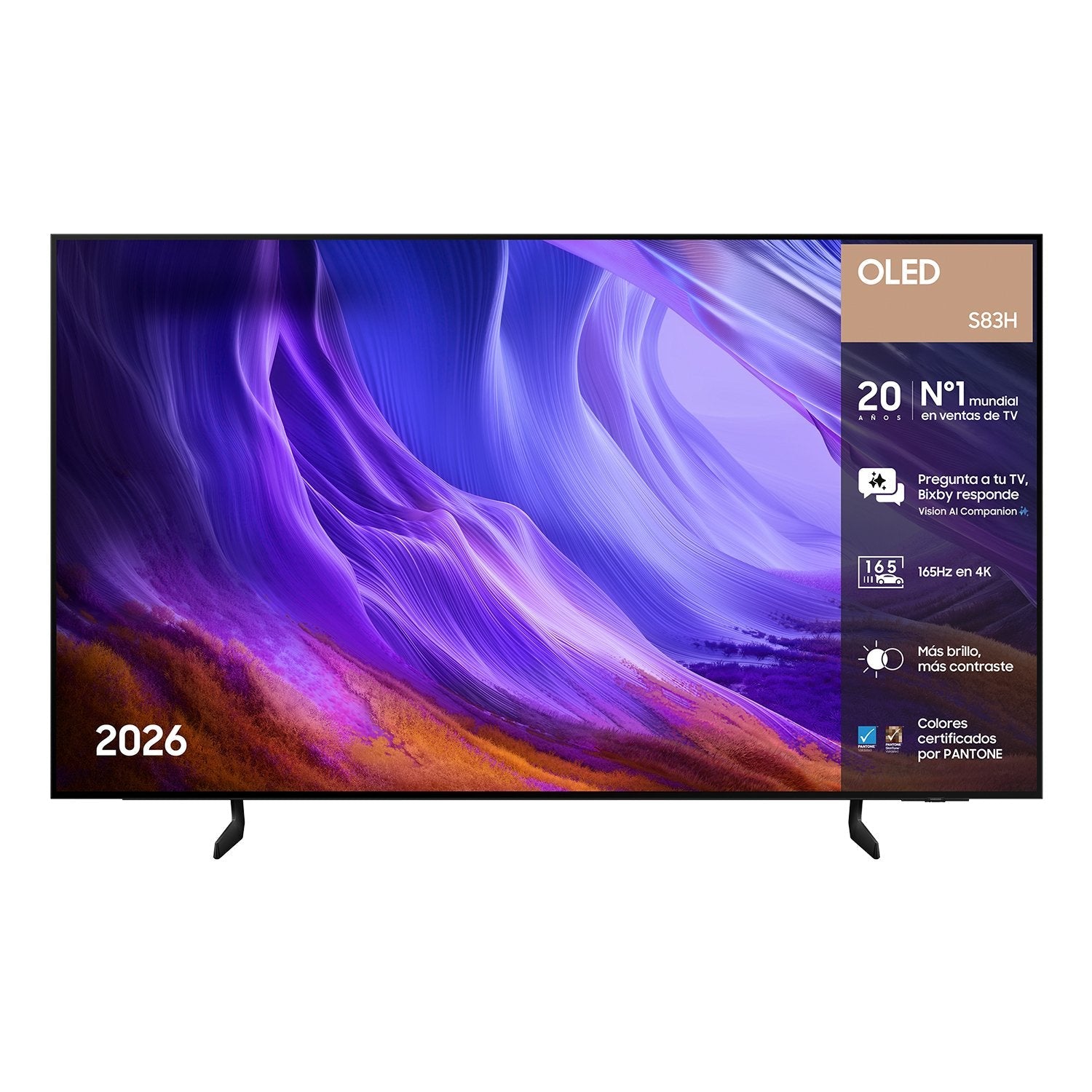 Samsung Tv 77" Oled S83h 4k Vision Ai Smart Tv (2026)
