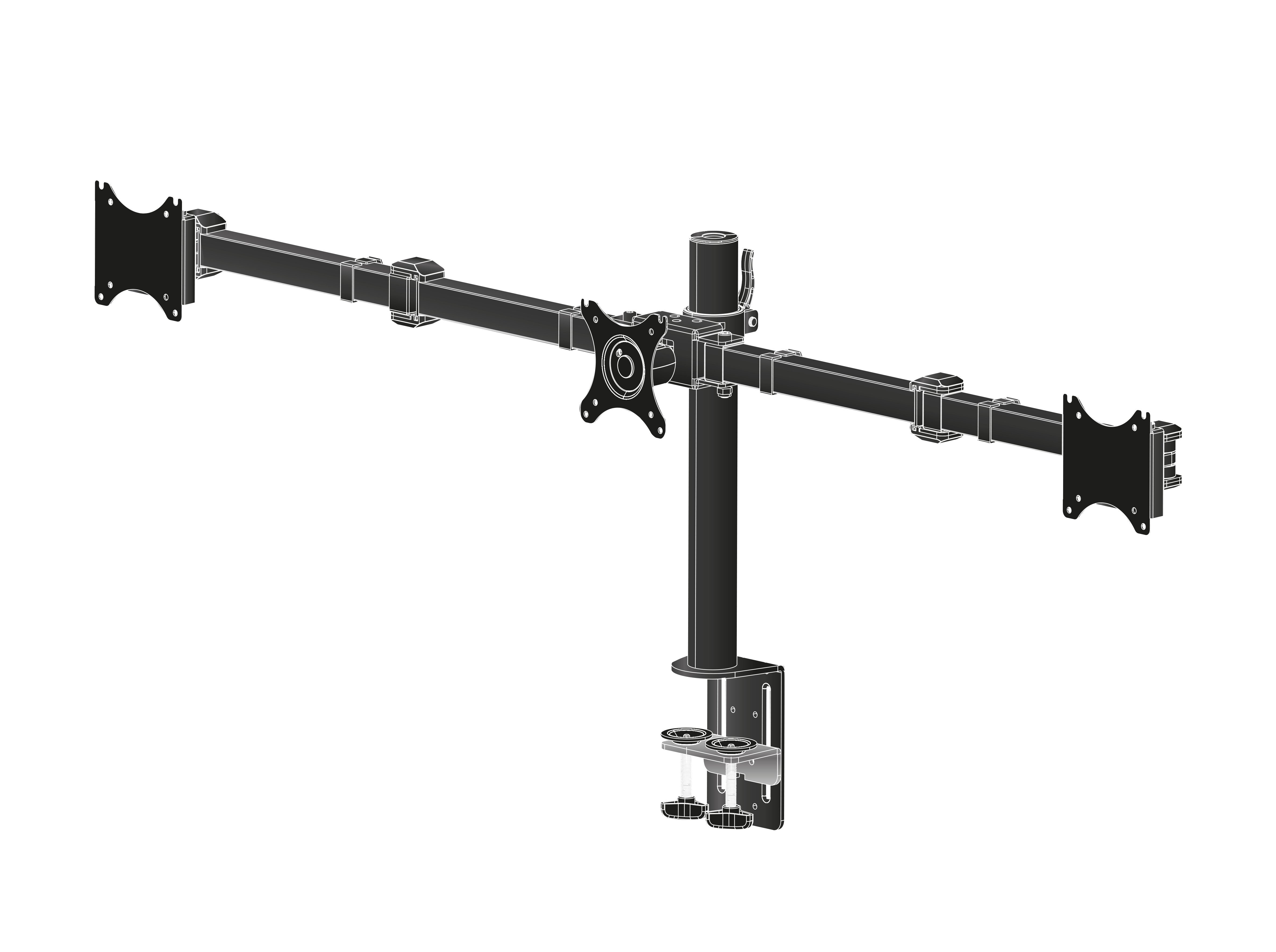 EAN 4948570032273 - iiyama Desk Mount 68,6 cm (27") Escritorio Negro imagen 3