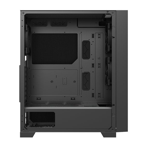 Caja Pc Montech Air 1000 Silent, Midi-Tower - Negro