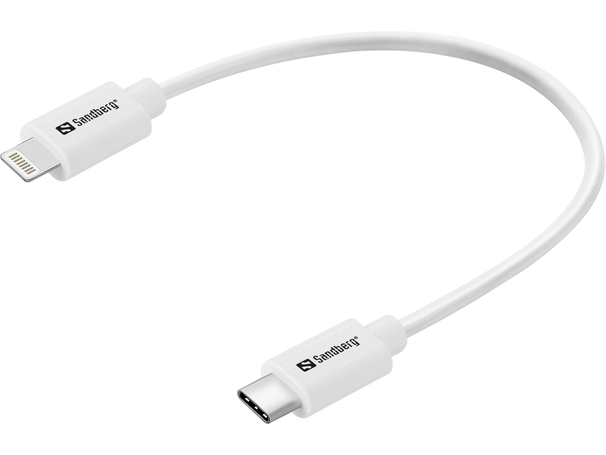 EAN 5705730136719 - Sandberg 136-71 cable de conector Lightning 0,2 m Blanco imagen 1