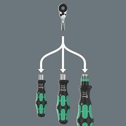 Wera 8011 Zyklop Mini 4, 1 4x50.0