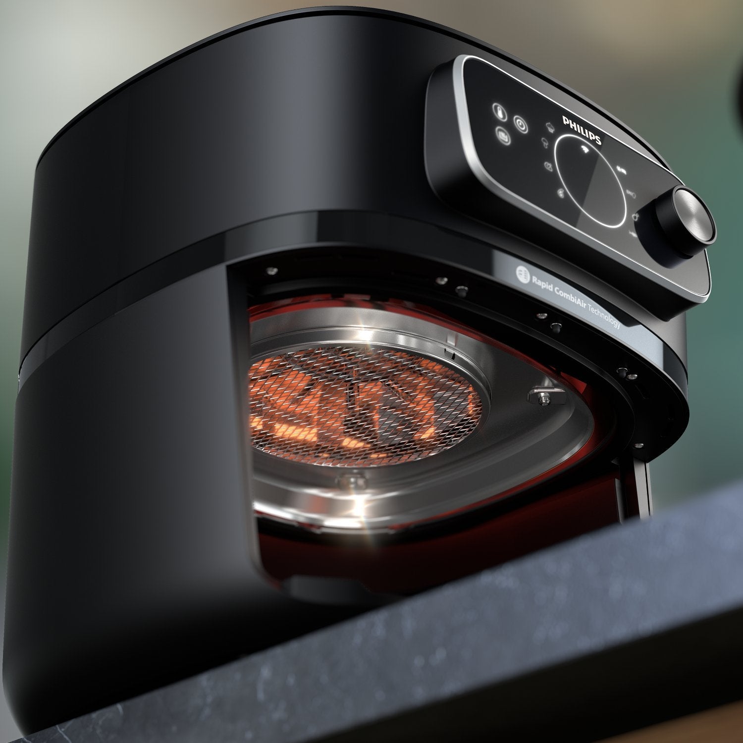 Philips Hd9876 90 Ovi Xxl Airfryer, 8.3 L, Black