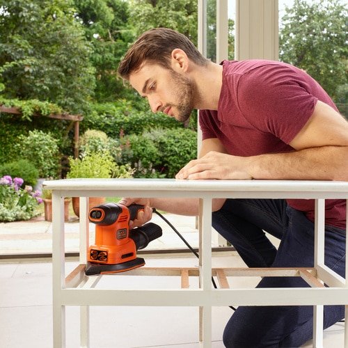 Black+Decker Lijadora Múltiple 4 En 1 Bew200-Qs, Lijadora Delta Bew200-Qs