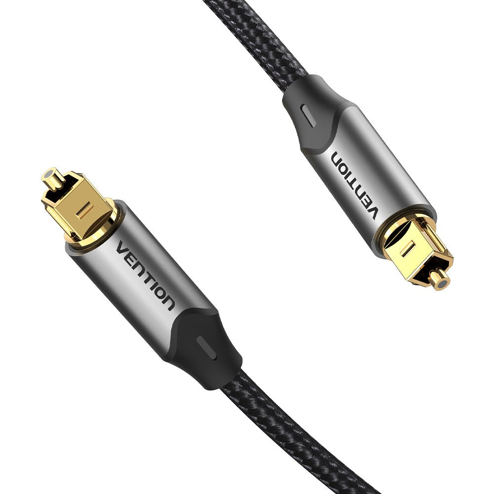 Cable De Audio De Fibra Óptica Vention Bavhf 1m Gris