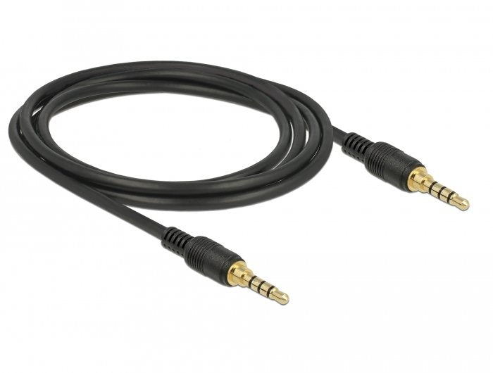 Delock 85598 Cable De Audio 2 M 3,5mm Negro
