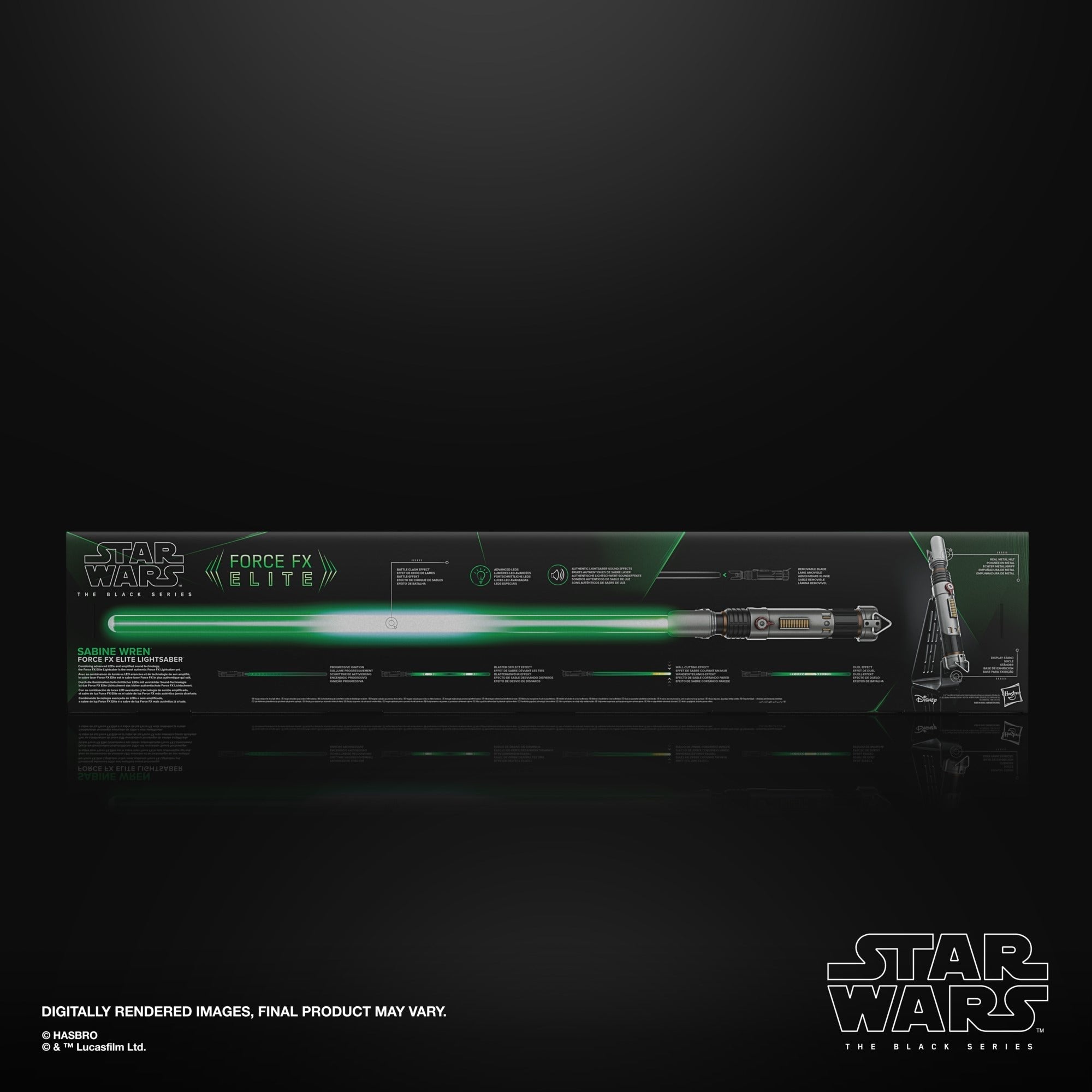 Replica Hasbro Star Wars Black Series Force Fx Elite Sabine Wren