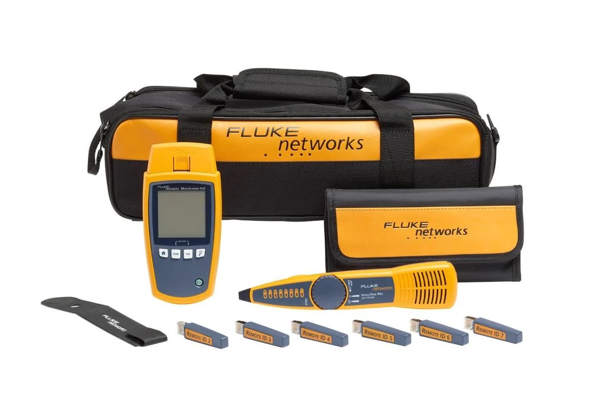 EAN 754082148531 - Fluke MicroScanner PoE Comprobador de alimentación PoE Negro, Azul, Amarillo imagen 1