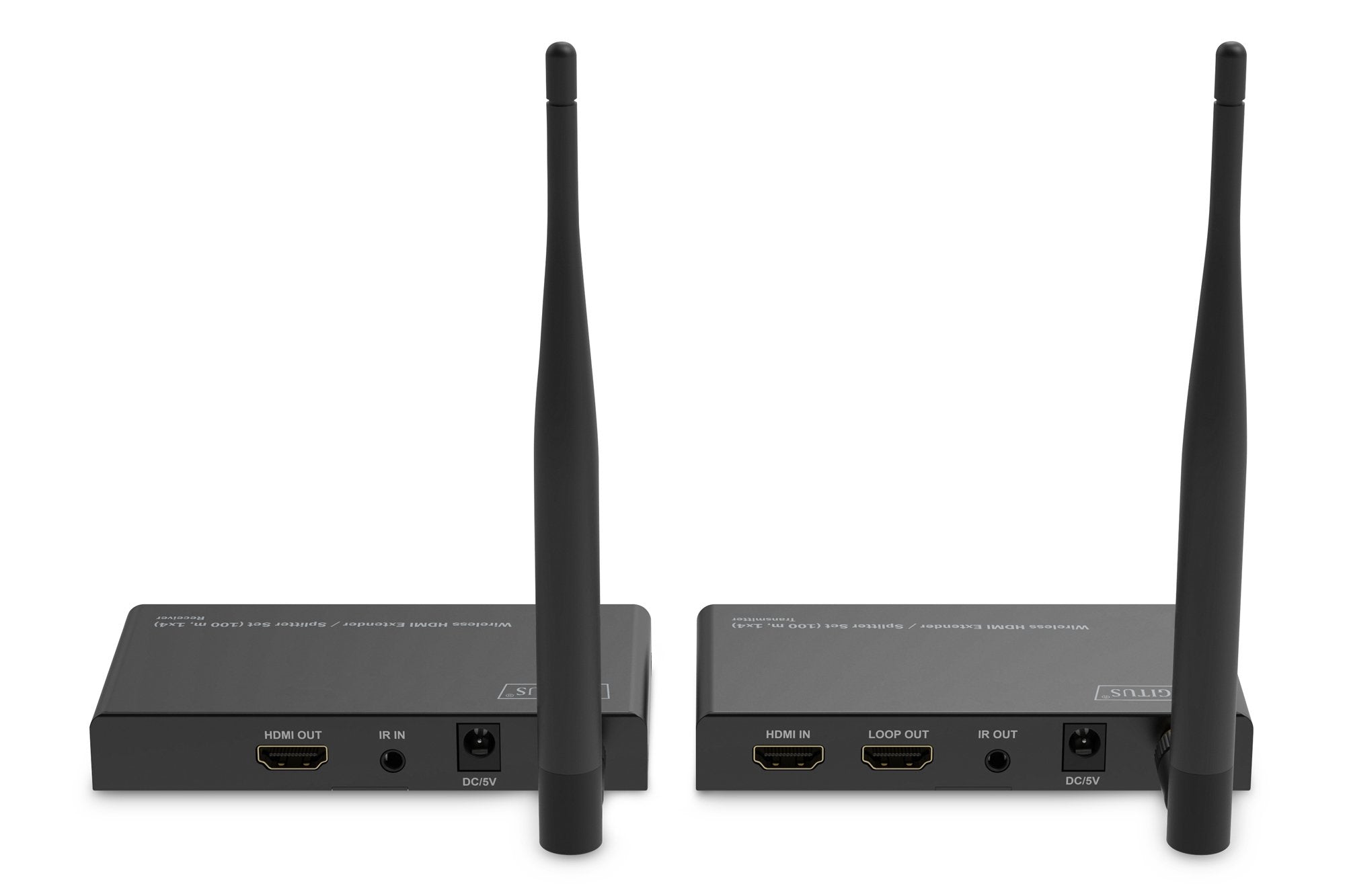 EAN 4016032496618 - Digitus DS-55346 extensor audio/video Transmisor y receptor de señales AV Negro imagen 2