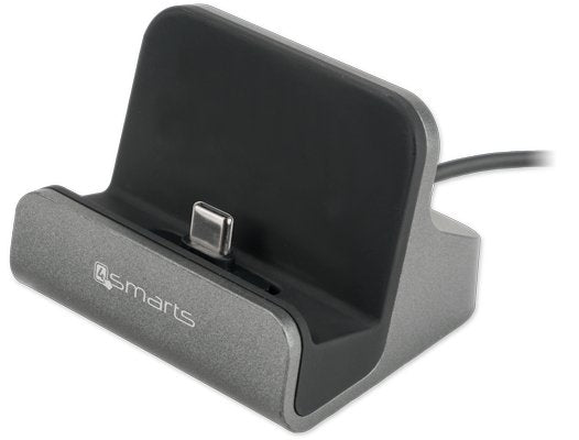 4smarts Soporte Con Estación De Carga Usb-C Voltdock Gris