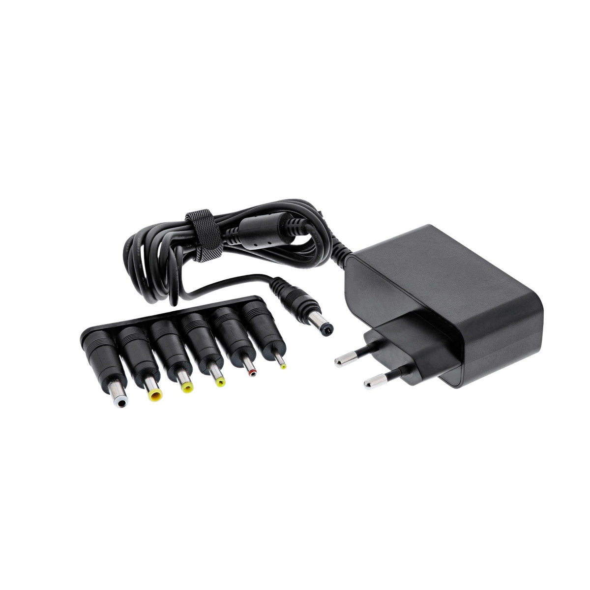 Cargador Inline Universal, 12v / 24w Con 6 Enchufes Intercambiables