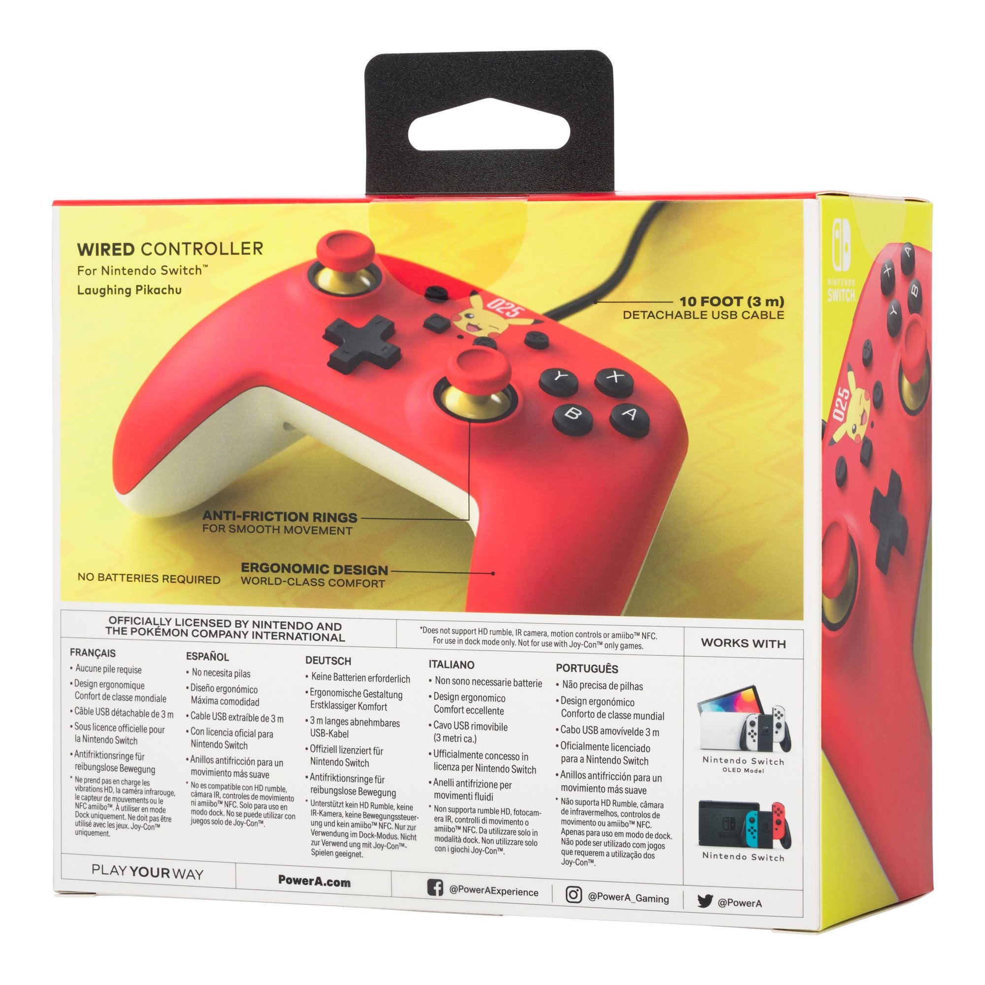 Mando Switch Laughing Picachu Switch Games In Style With This
