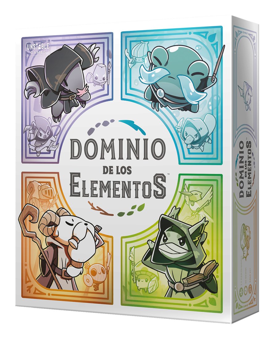 EAN 3558380119883 - Asmodee TEECON01ES juego de tablero Dominio de los Elementos Juego De Cartas Estrategia imagen 1