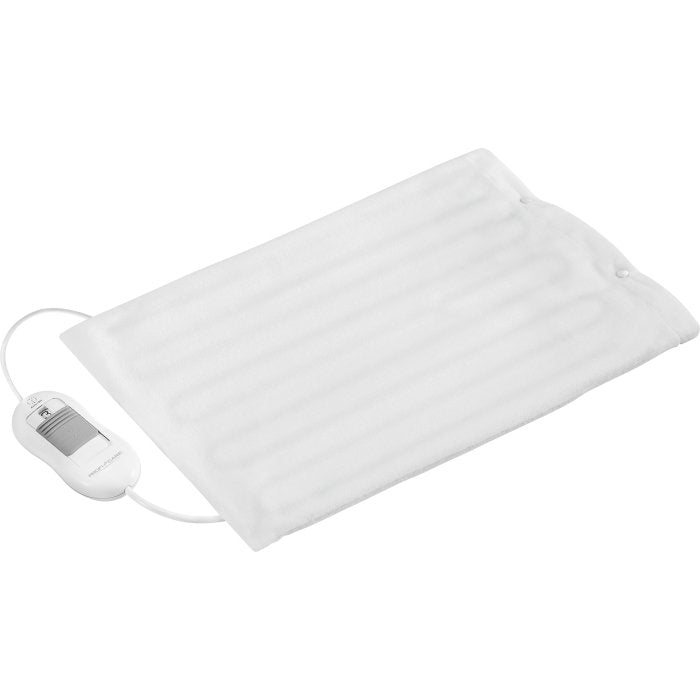 Almohadilla Eléctrica Térmica, Medidas 30x40cm, Cervicales-Cuello, 3 Niveles Temperatura, Lavable Blanco 100w Proficare Hk 3059