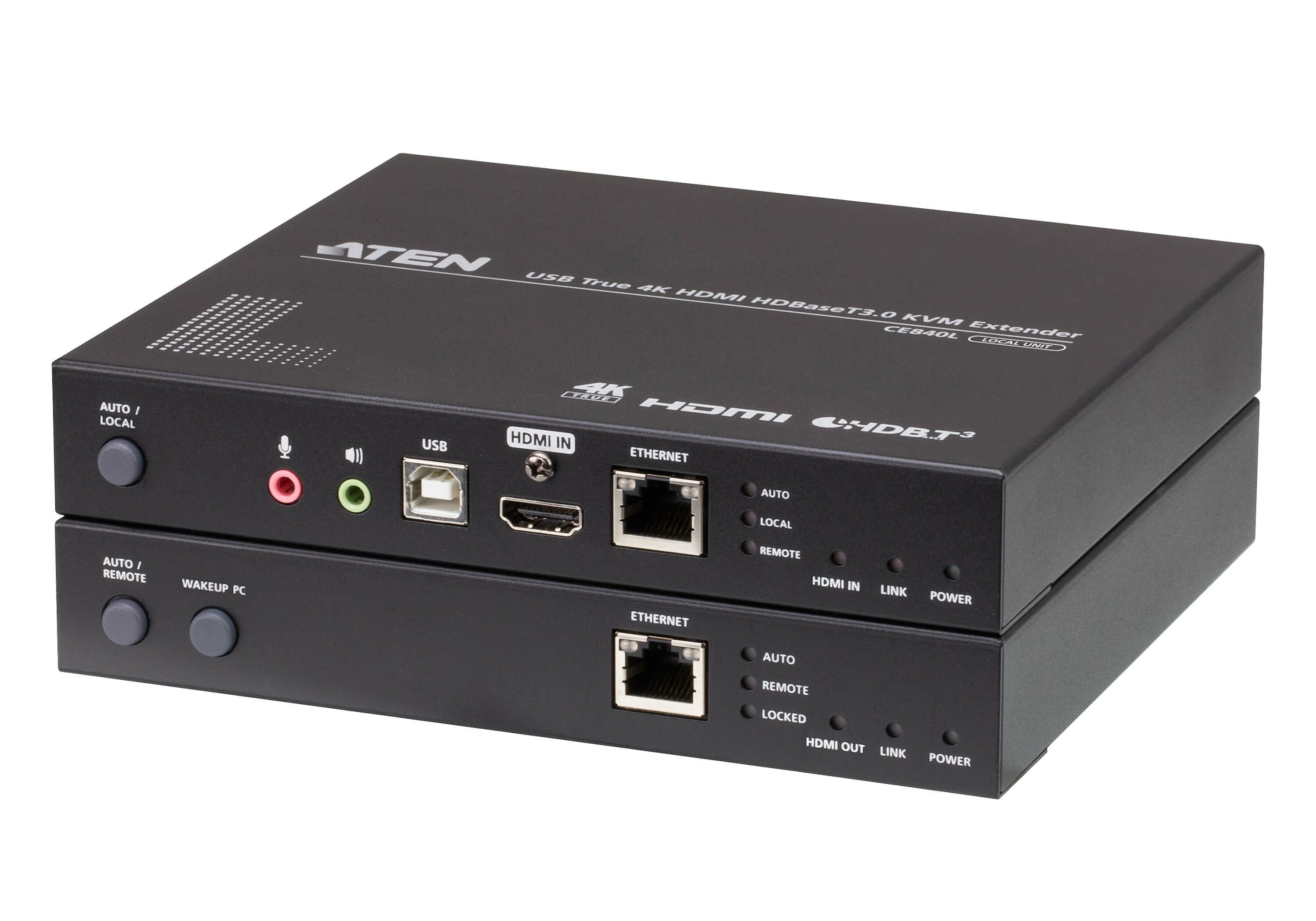 Usb True 4k Hdmi Hdbasett 3.0  Kvm Extender (4096 X 2160