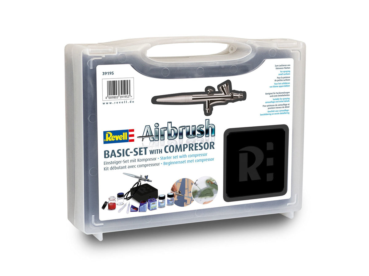 Revell Airbrush Komplett-Set Para Principiantes - New Basic Set