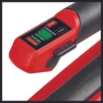 Soplador De Hojas Inalámbrico Einhell  Gp-Lb 18/200 Li E - Solo, 18 Voltios, Soplador De Hojas
