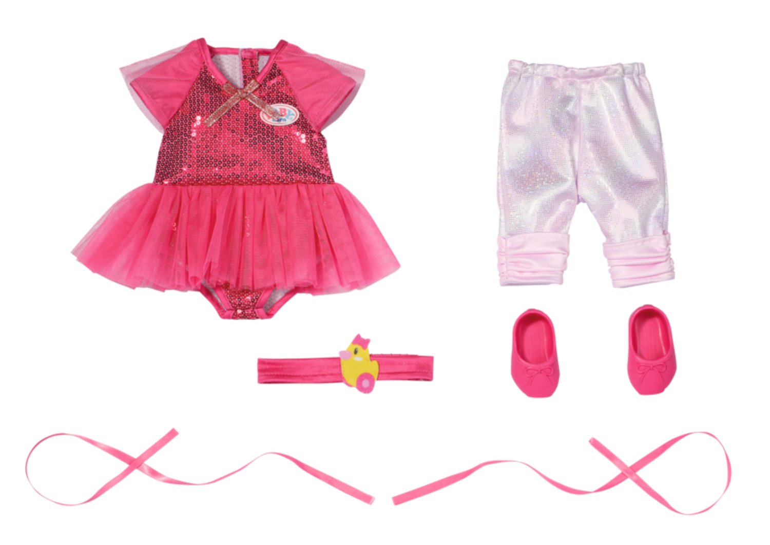 Zapf Baby Born Deluxe Ballerina 43cm Juego De Ropita Para Muñeca 834176