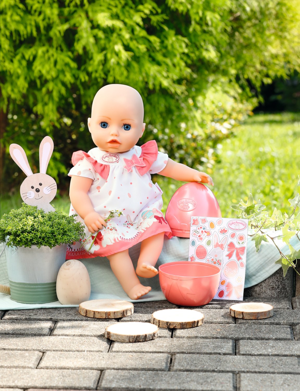 Zapf Creation Baby Annabell® Osterkleid Im Ei 43cm, 707203