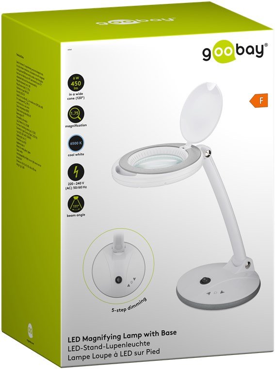 Lámpara De Aumento 6w 450lm 100mmx 30led Dim Stand