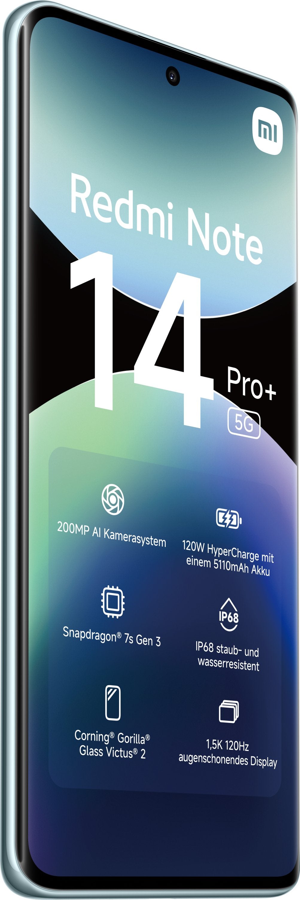 EAN 6932554401610 - Xiaomi Redmi Note 14 Pro+ 5G 16,9 cm (6.67") SIM doble USB Tipo C 8 GB 256 GB 5110 mAh Azul imagen 3
