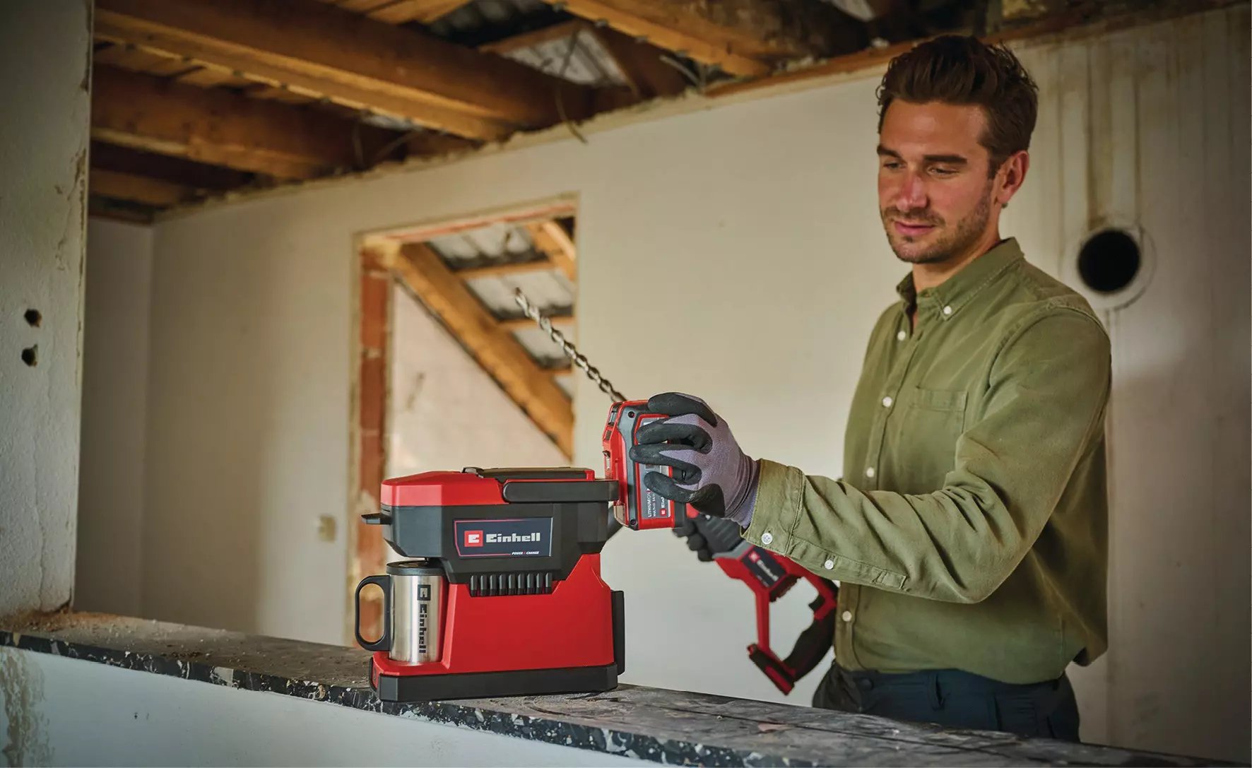 EAN 4006825672510 - Einhell TE-CF 18 Li-Solo Semi-automática Cafetera de filtro 0,24 L imagen 10