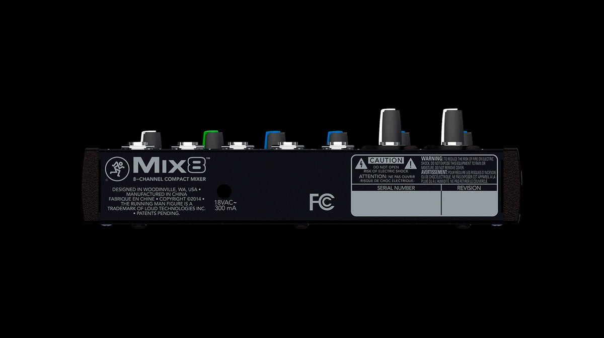 EAN 663961044997 - Mackie Mix8 8 canales 20 - 30000 Hz Negro imagen 5