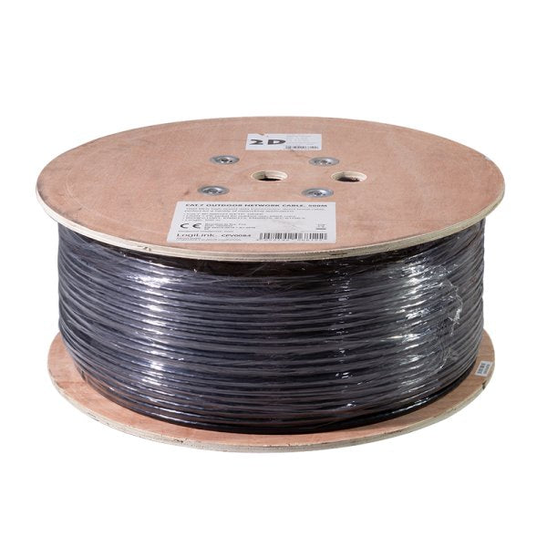 Logilink Erdverlegecable S/Ftp Cat7 Awg23 1000mhz Negro 500m