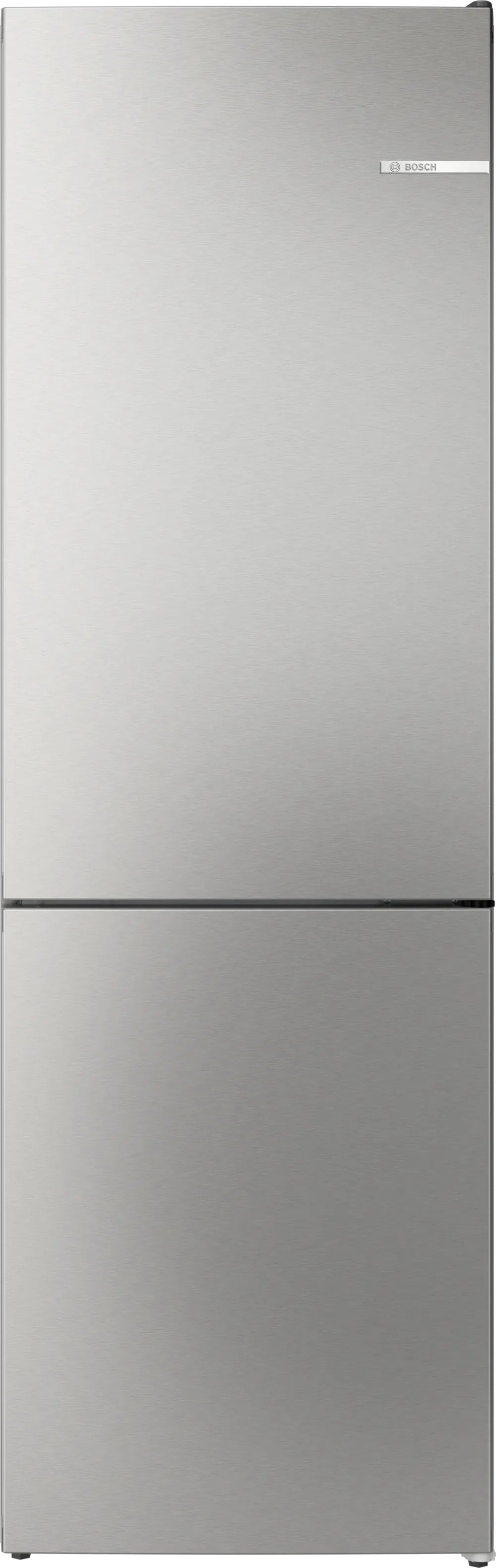Bosch Home Kgn362laf Serie 4, Combinación De Frigorífico Y Congelador Plateado Kgn362laf