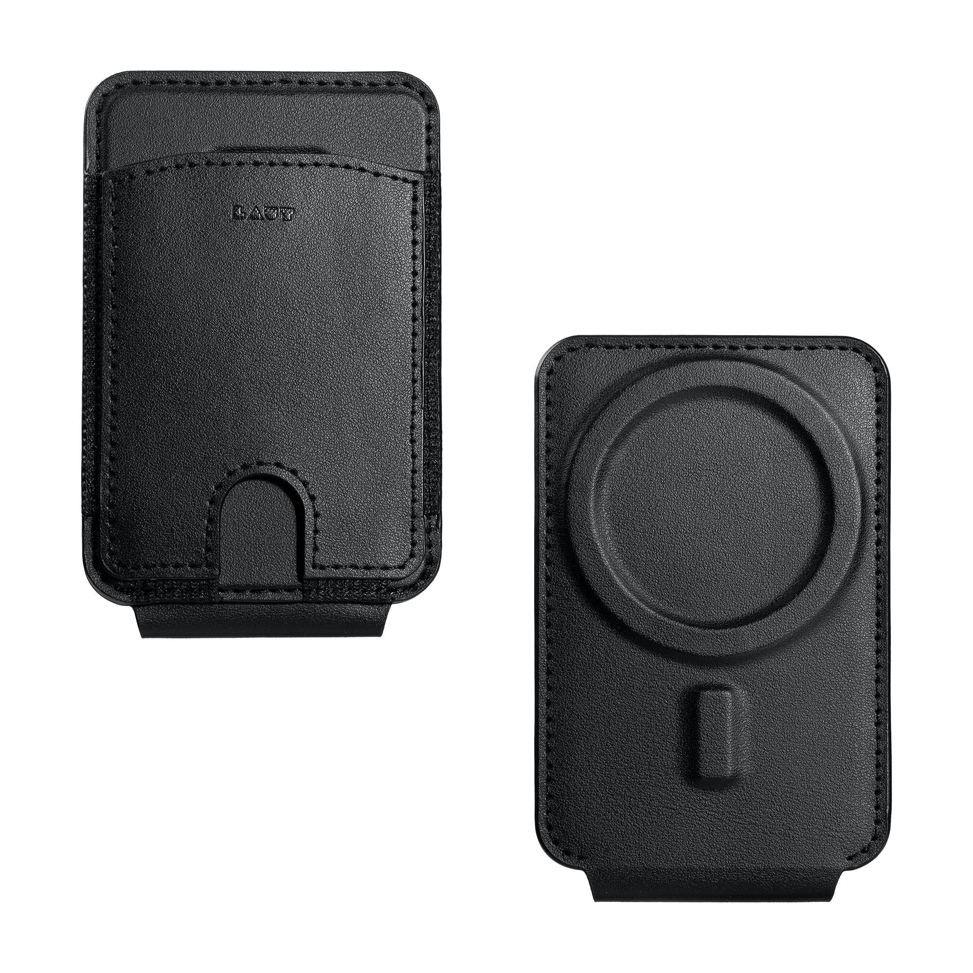 Laut Magadd Card Wallet Negro Magsafe With Mand Function