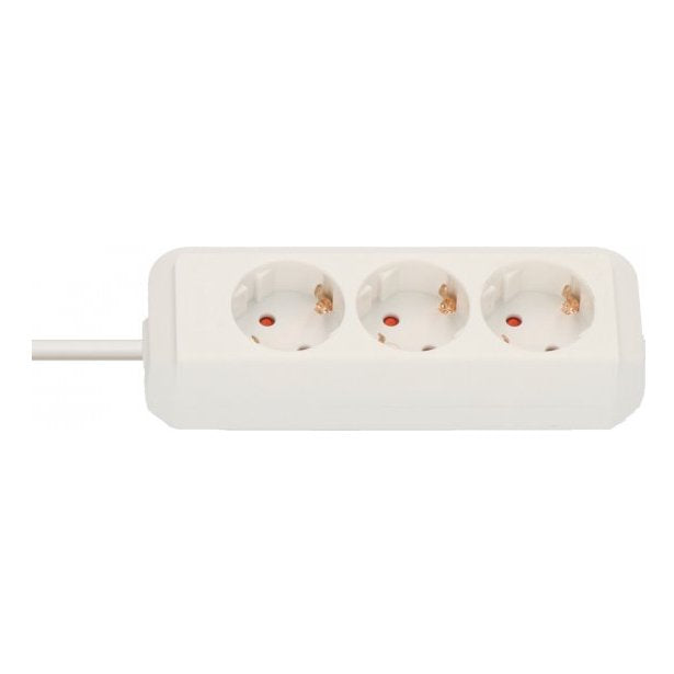 Brennenstuhl Eco-Line Base Múltiple 5 M 3 Salidas Ac Blanco