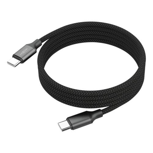 Ansmann Cable De Carga Magnético Usb Tipo C Negro, Usb-C 1700-0186