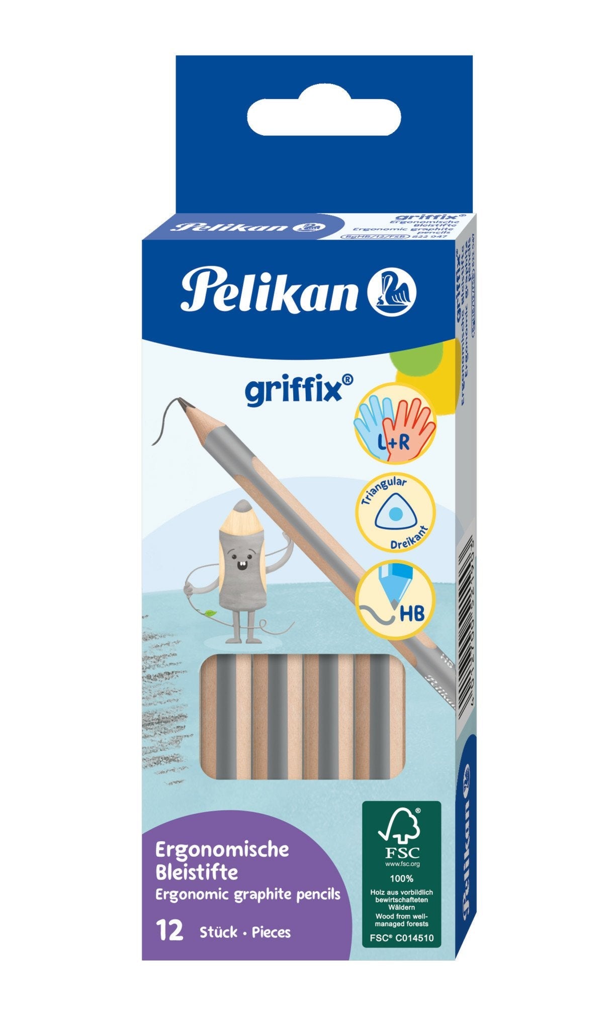 Pelikan Griffix Lápiz Hb Bghbfsb