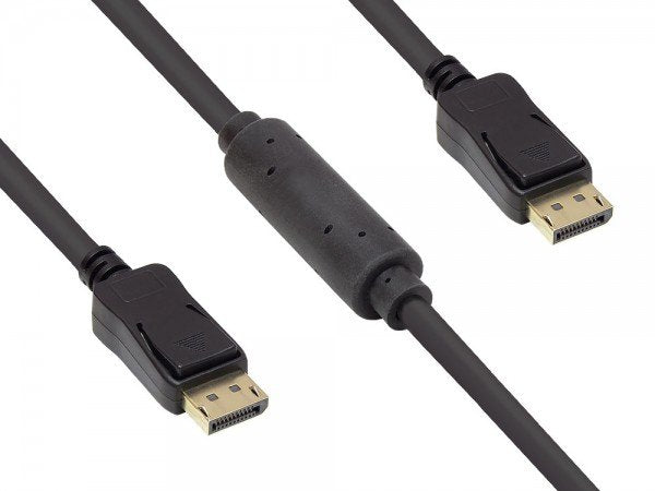 Good Connections Cable Aktiv Dp1.2 4k Uhd @60hz Schw. 20m