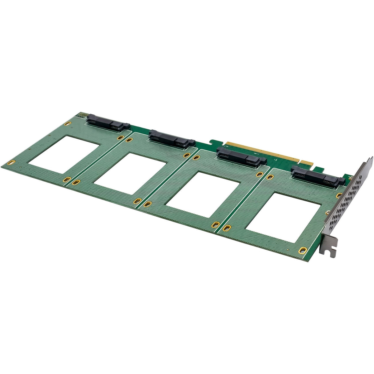 Inline Pcie Tarjeta A 4x Interno U.2 Nvme Sff-8639  Bifurcation - Pcie X16