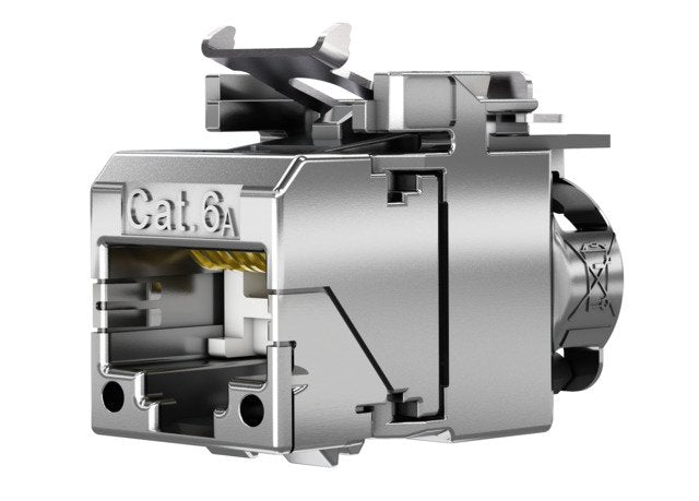 Módulo Telegärtner Amj-Sl Cat 6a T568b, Extra Corto, Paquete Doble (Pu 2)