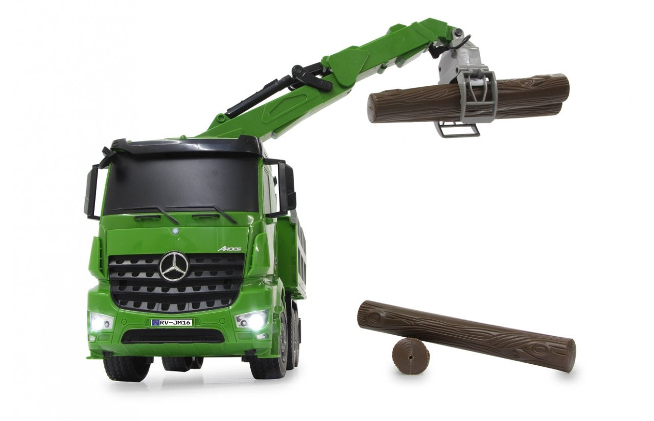 Jamara Container Lkw Modelo Controlado Por Radio Motor Eléctrico 1:20, Radiocontrol Verde, 1:20, 6 Año(S), 2400 Mah, 1,29 Kg