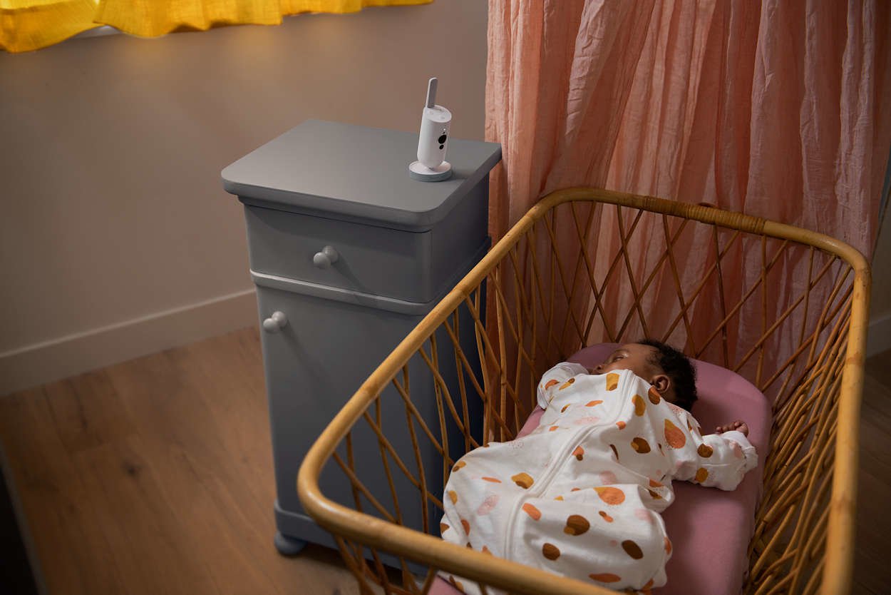EAN 8710103974604 - Philips AVENT SCD921/26 video-monitor para bebés 400 m Wi-Fi Blanco imagen 5