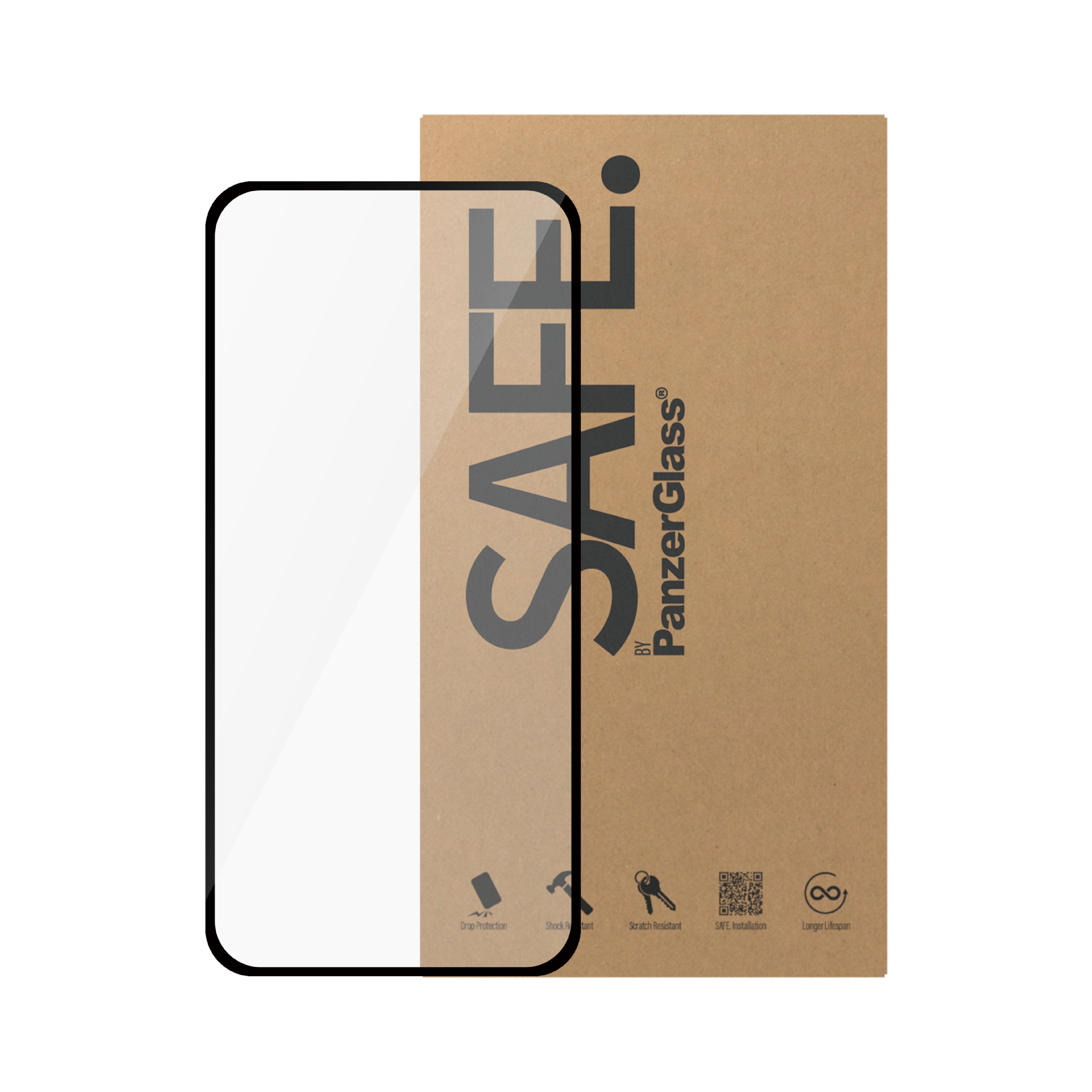 EAN 5711724357862 - PanzerGlass SAFE. by ® Screen Protector iPhone 15 Pro | Ultra-Wide Fit | BULK Protector de pantalla Apple imagen 3