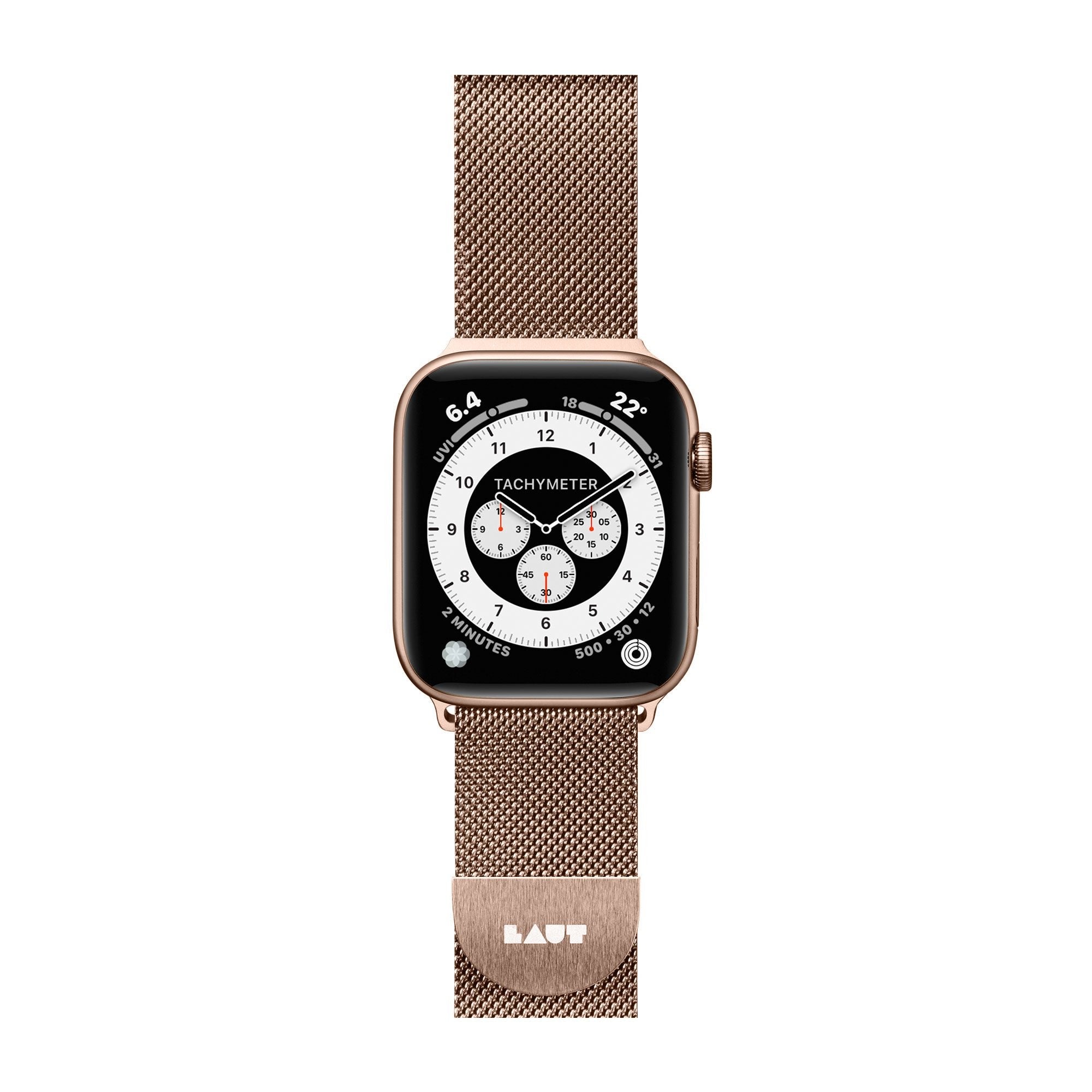 Laut Correa Steel Loop Apple Watch Strap 38/40 Mm Gold