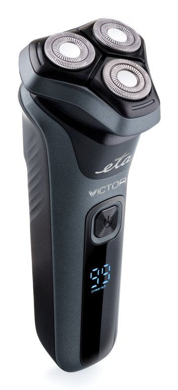 EAN 8590393406449 - Eta Victor 6343 90000 Máquina de afeitar de rotación Recortadora Negro, Gris imagen 2