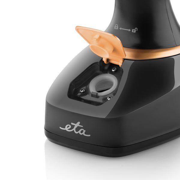 EAN 8590393324729 - Eta STEPHANY Vaporizador manual de prendas 0,32 L 1400 W Negro, Oro imagen 4