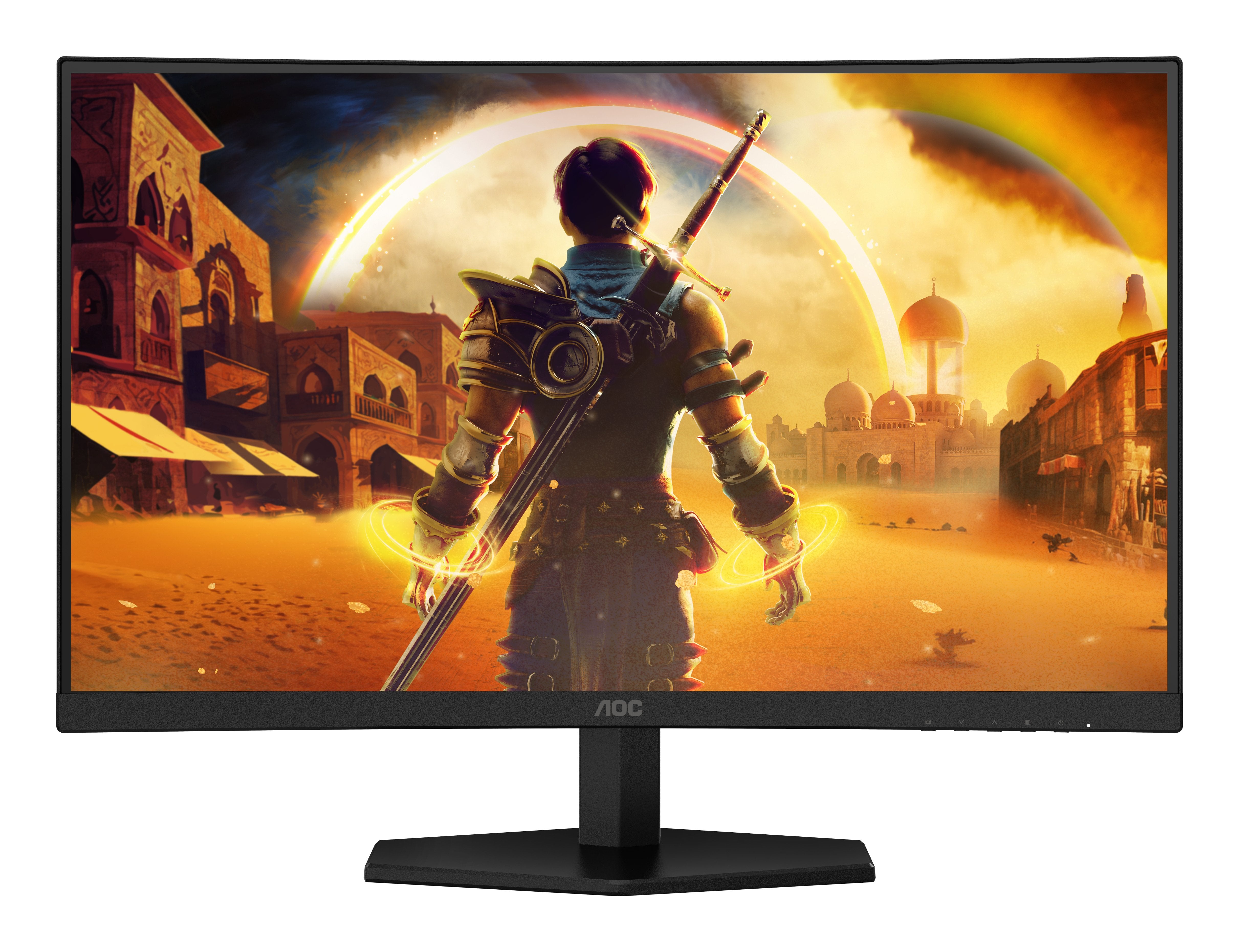 EAN 4038986183345 - AOC G4 27" IPS FHD 180Hz pantalla para PC 68,6 cm (27") 1920 x 1080 Pixeles Full HD LCD Negro, Rojo imagen 5