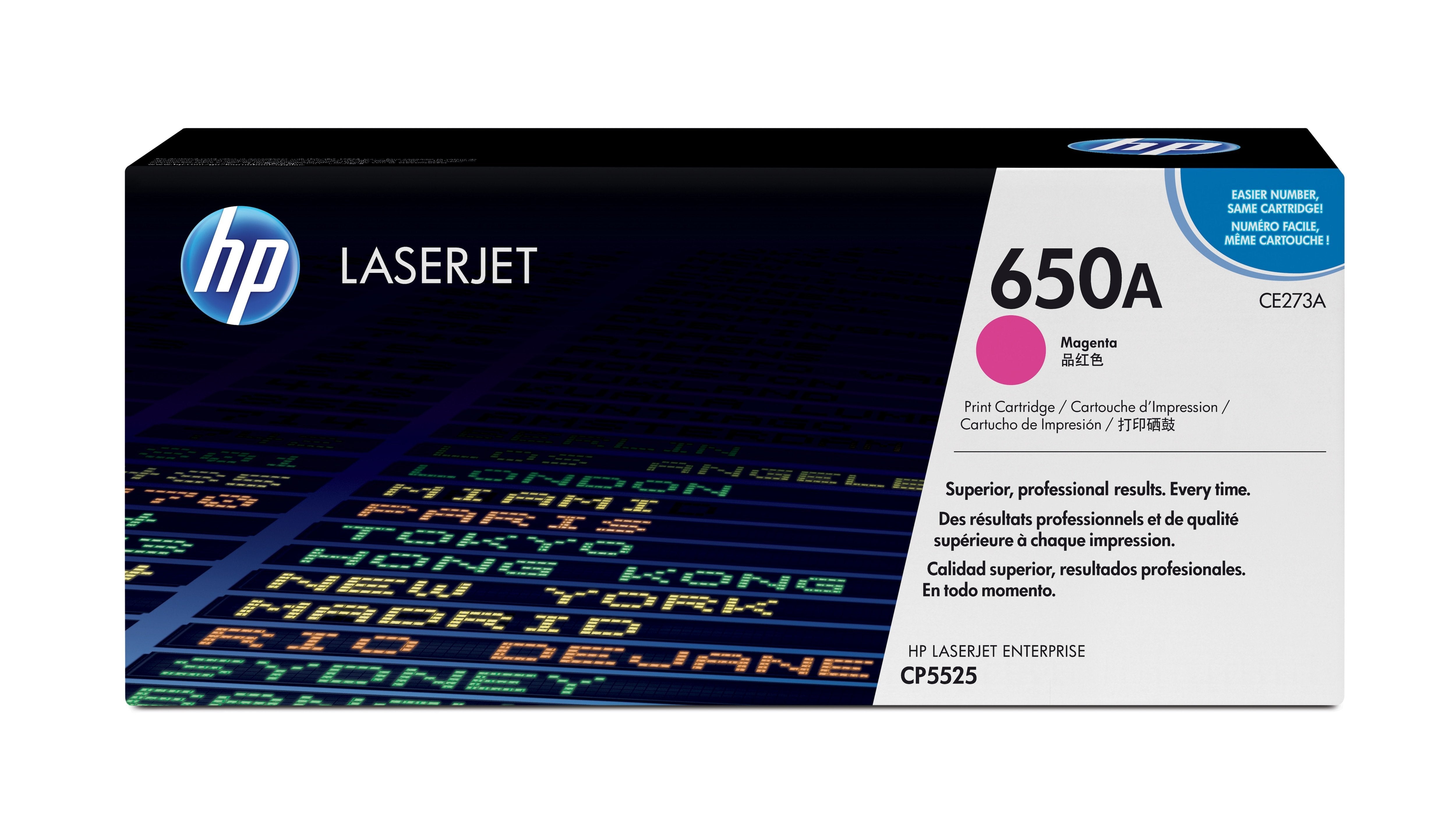 Toner Original Hp 650a Magenta  Ce273a