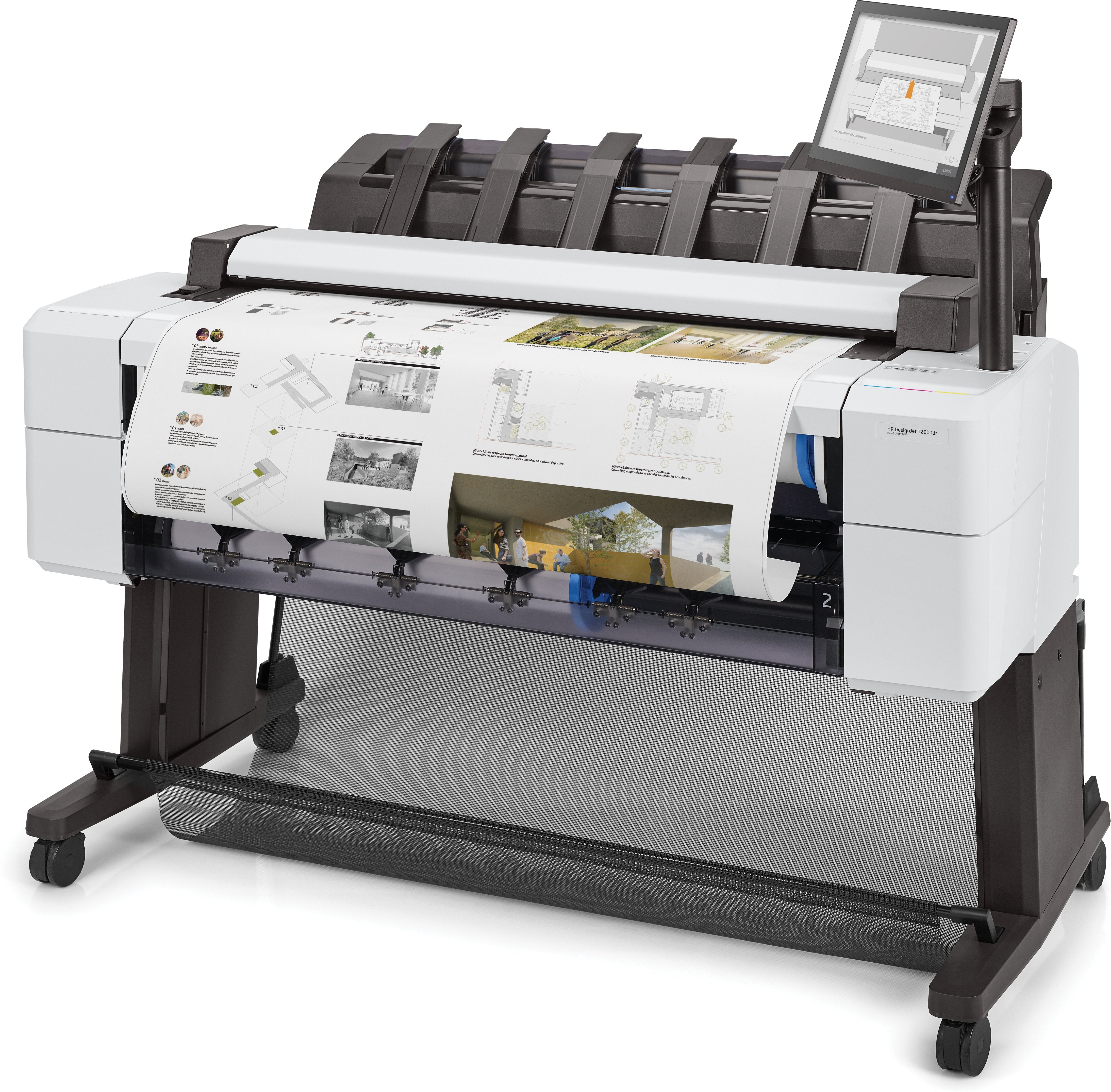 EAN 193905891405 - HP Designjet T2600 36-in PostScript Multifunction Printer impresora de gran formato Inyección de tinta tér imagen 54