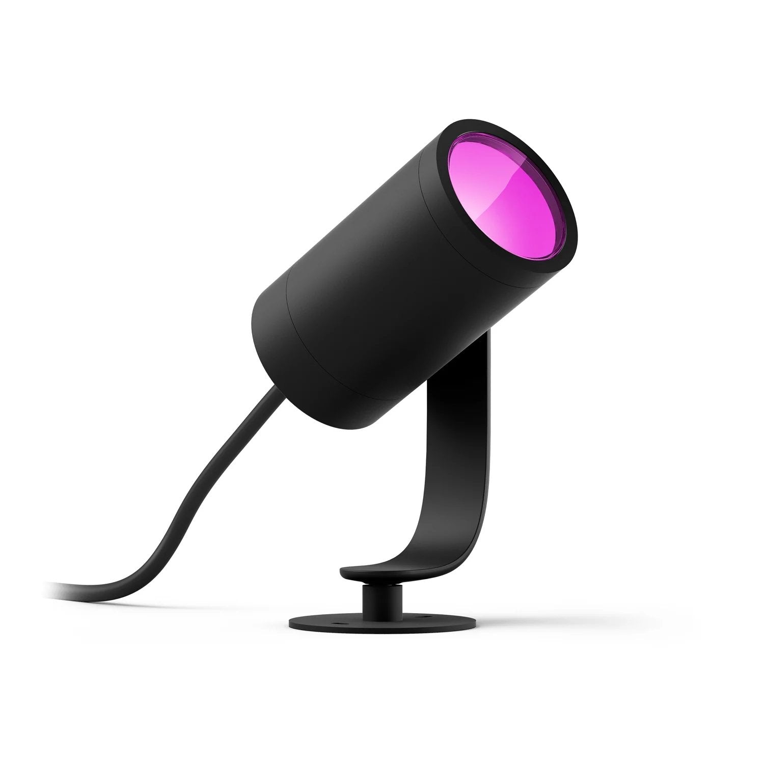 Philips Lighting Hue - Foco De Jardín Led Para Jardín Conjunto Básico Lily Led Incorporado 8 W Rgbw